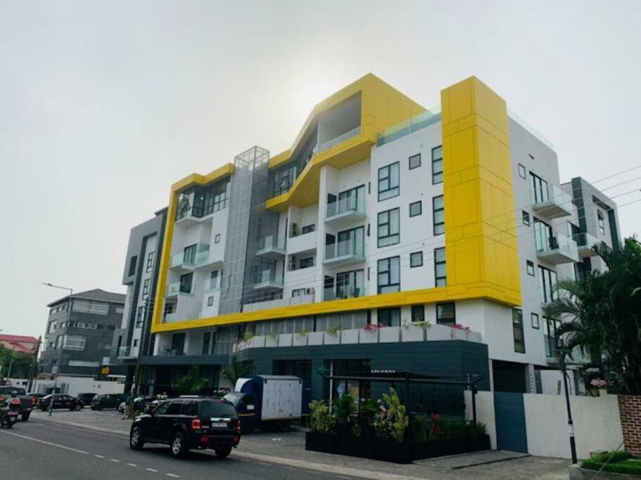 Luxury Labone Edge 2-Bedroom Apartment In Accra - Fivehills Homes Exteriér fotografie
