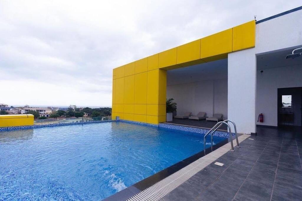 Luxury Labone Edge 2-Bedroom Apartment In Accra - Fivehills Homes Exteriér fotografie