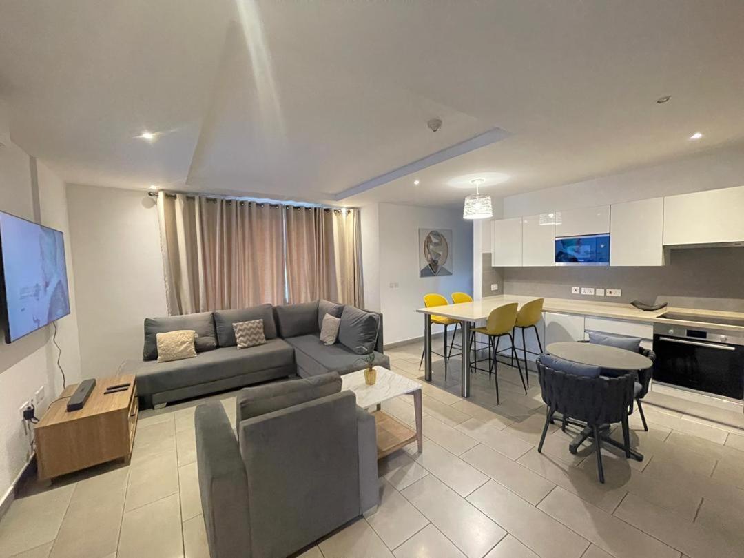 Luxury Labone Edge 2-Bedroom Apartment In Accra - Fivehills Homes Exteriér fotografie